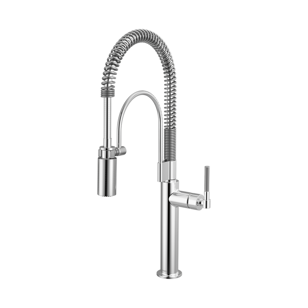 Brizo 63343LF-PC Semi-Professional Kitchen Faucet Knurl