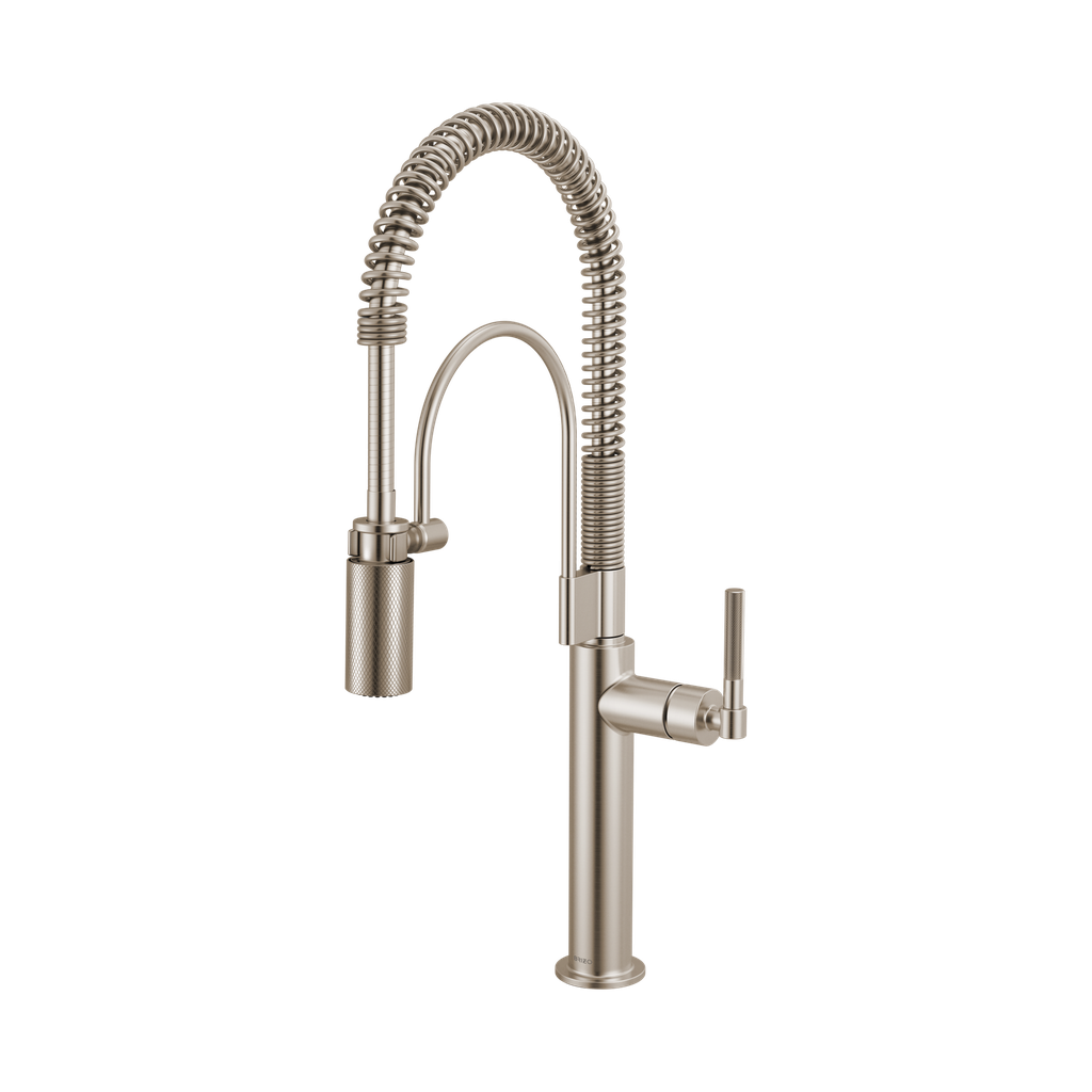 Brizo 63343LF-SS Semi-Professional Kitchen Faucet Knurl