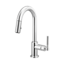 Brizo 63943LF-PC Pull-Down Prep Faucet With Arc Spout K