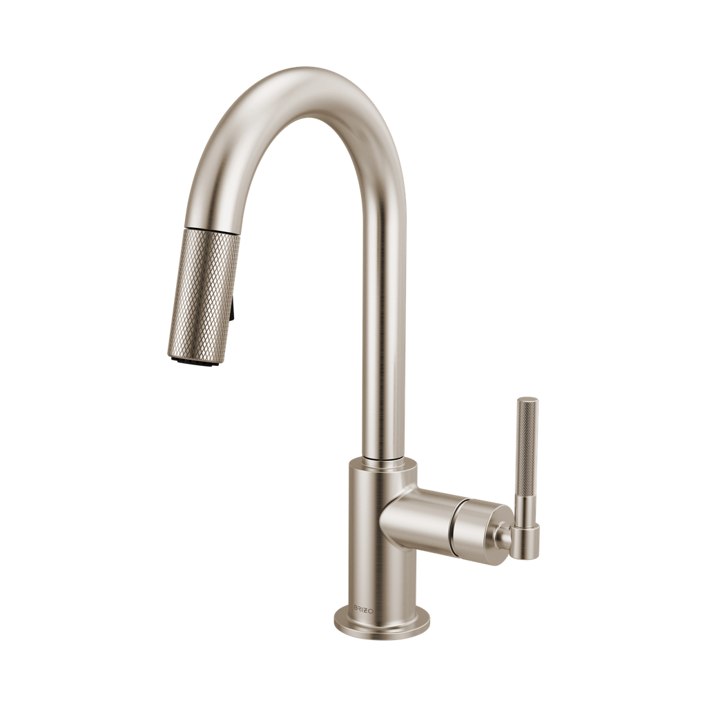 Brizo 63943LF-SS Pull-Down Prep Faucet With Arc Spout K