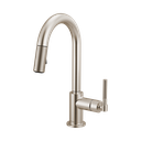 Brizo 63943LF-SS Pull-Down Prep Faucet With Arc Spout K