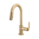 Brizo 63944LF-GL Pull-Down Prep Faucet With Arc Spout I