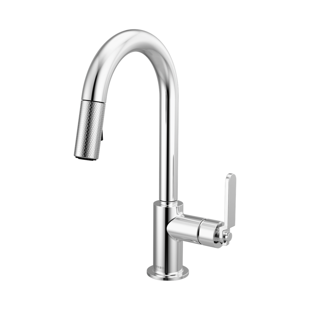 Brizo 63944LF-PC Pull-Down Prep Faucet With Arc Spout I