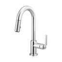 Brizo 63944LF-PC Pull-Down Prep Faucet With Arc Spout I