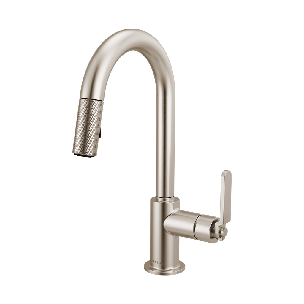 Brizo 63944LF-SS Pull-Down Prep Faucet With Arc Spout I