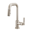 Brizo 63953LF-SS Pull-Down Prep Faucet With Square Spout