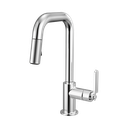 Brizo 63954LF-PC Pull-Down Prep Faucet With Square Spout