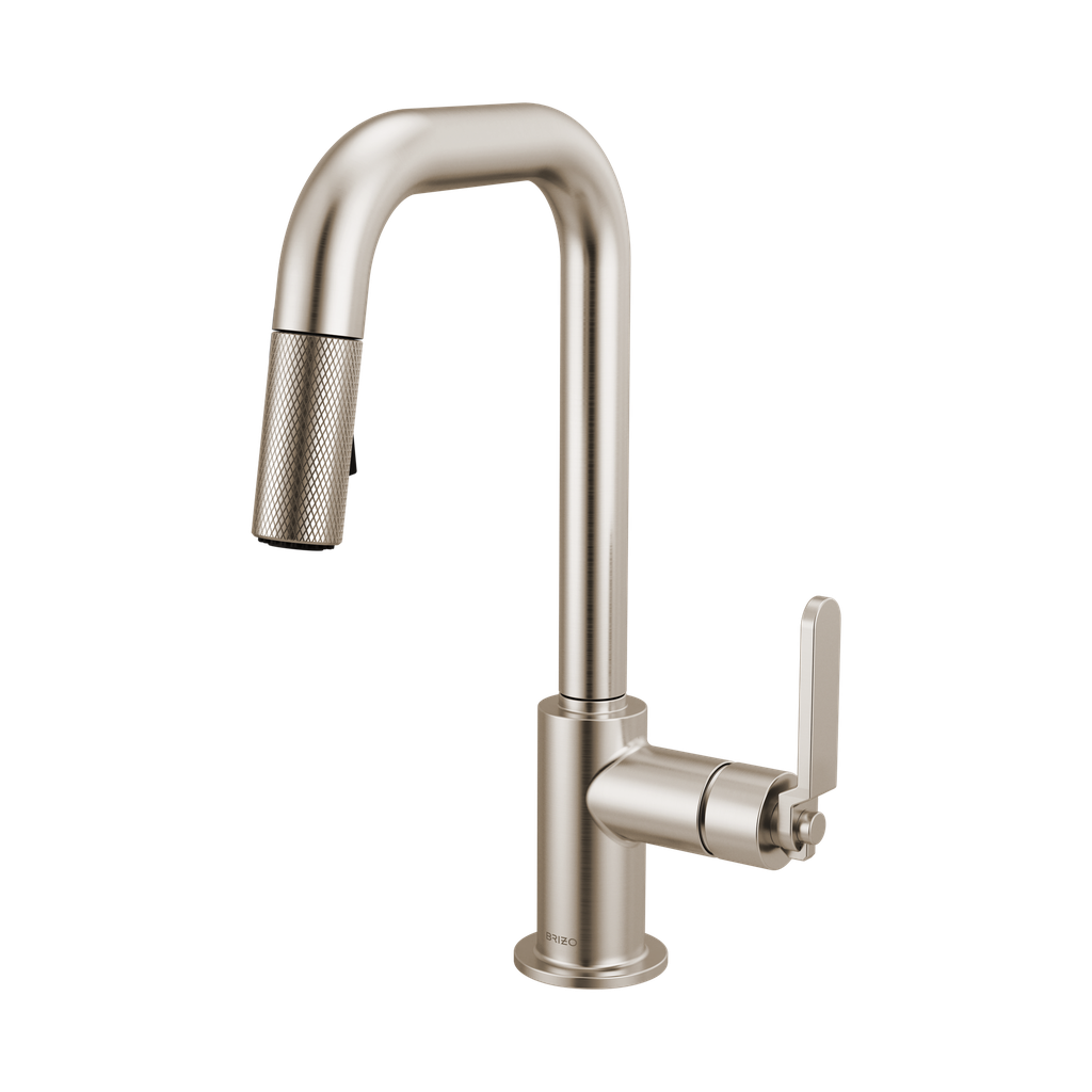 Brizo 63954LF-SS Pull-Down Prep Faucet With Square Spout