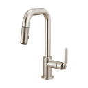 Brizo 63954LF-SS Pull-Down Prep Faucet With Square Spout