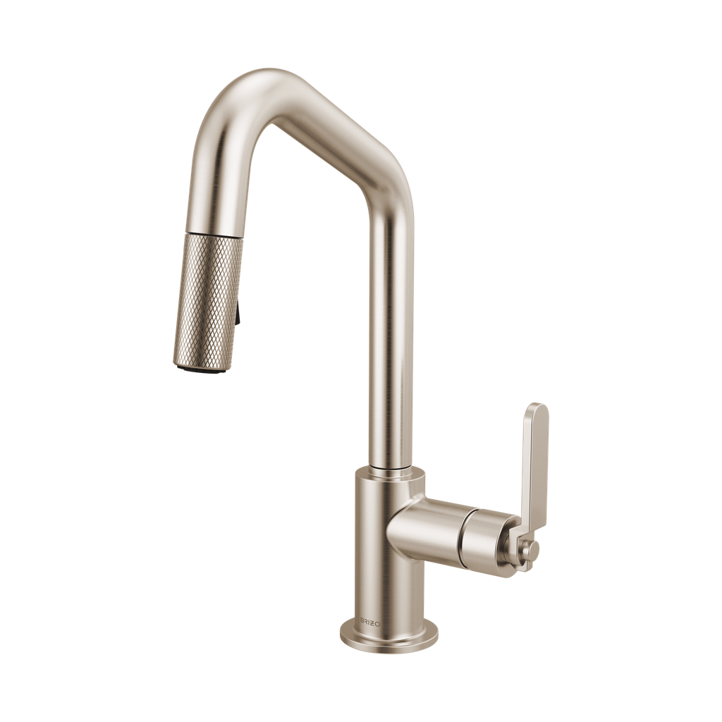 Brizo 63964LF-SS Pull-Down Prep Faucet With Angle Spout