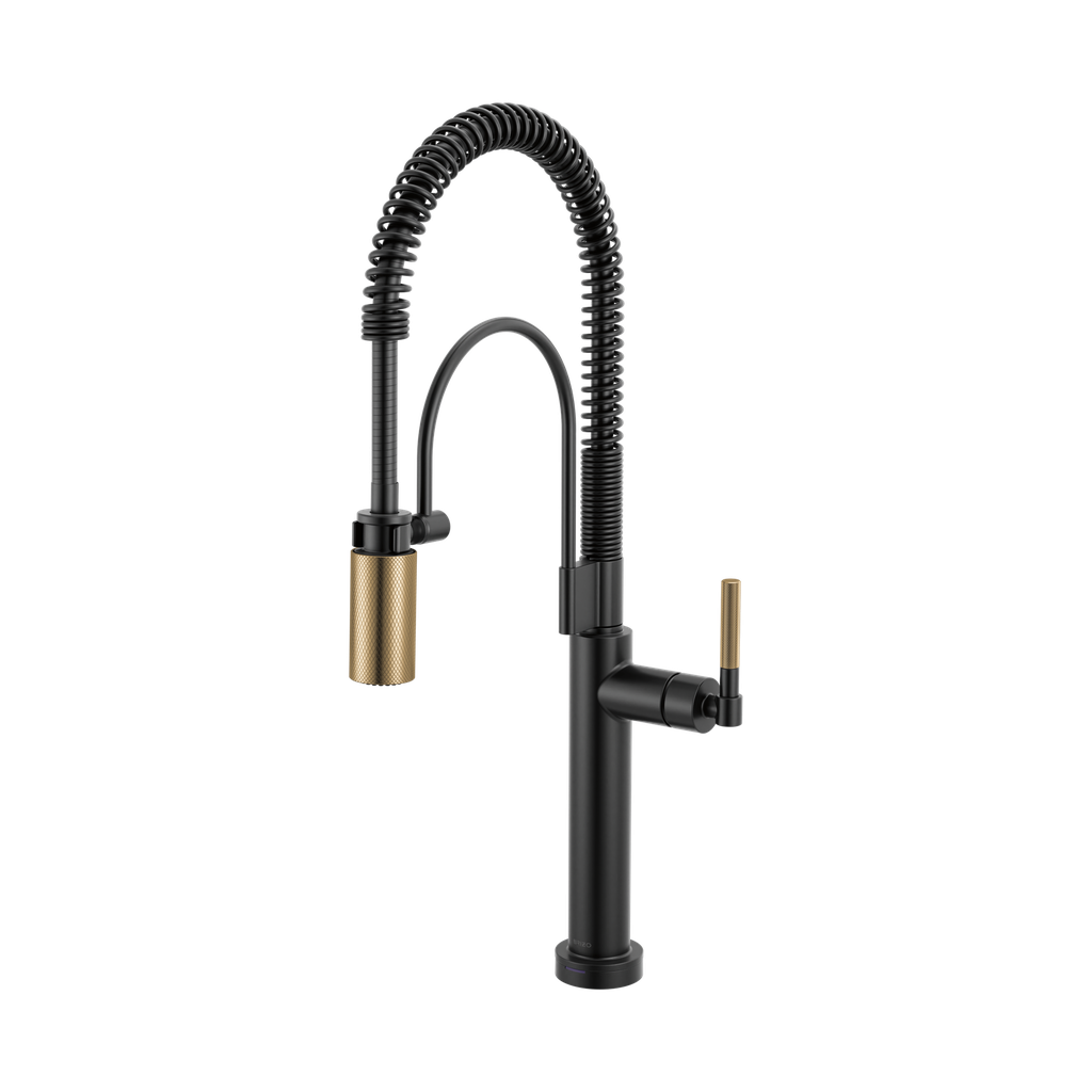 Brizo 64343LF-BLGL Smarttouch Semi-Professional Kitchen Fau