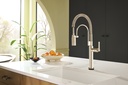 Brizo 64343LF-PN Smarttouch Semi-Professional Kitchen Fau