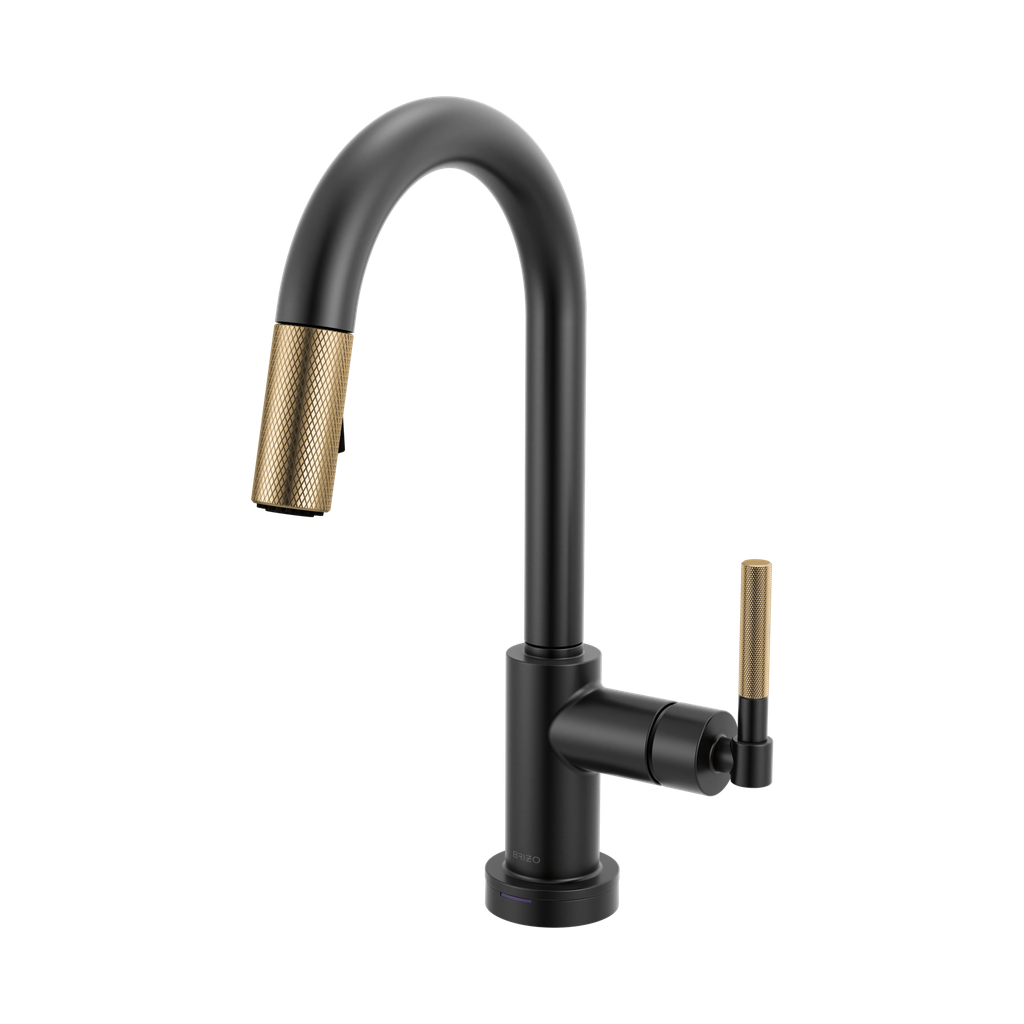 Brizo 64943LF-BLGL Smarttouch Pull-Down Prep Faucet With Ar