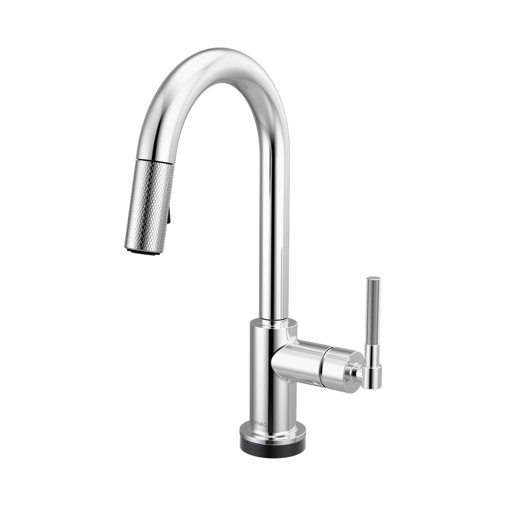 Brizo 64943LF-PC Smarttouch Pull-Down Prep Faucet With Ar