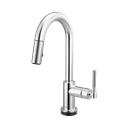 Brizo 64943LF-PC Smarttouch Pull-Down Prep Faucet With Ar