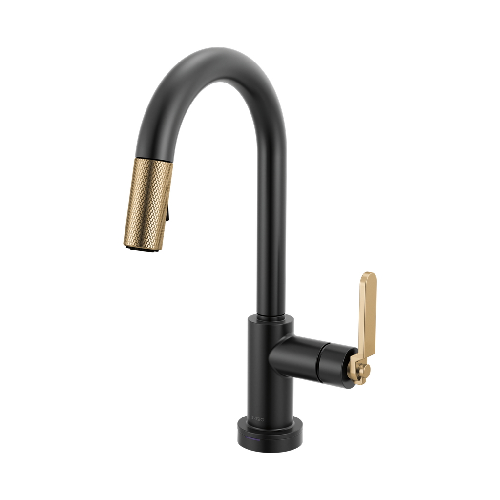 Brizo 64944LF-BLGL Smarttouch Pull-Down Prep Faucet With Ar