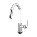 Brizo 64944LF-PC Smarttouch Pull-Down Prep Faucet With Ar