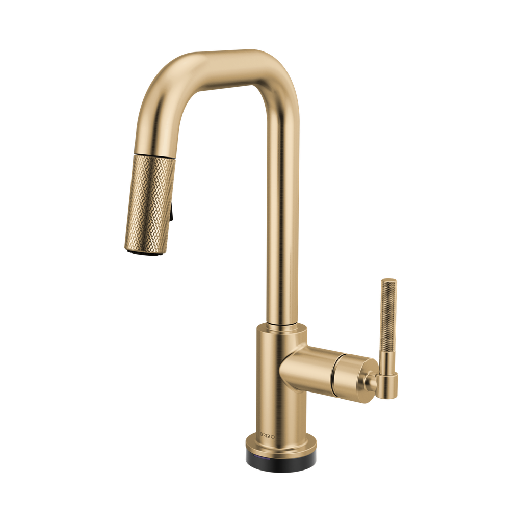 Brizo 64953LF-GL Smarttouch Pull-Down Prep Faucet With Sq