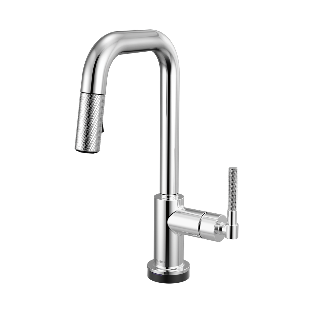 Brizo 64953LF-PC Smarttouch Pull-Down Prep Faucet With Sq