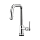Brizo 64953LF-PC Smarttouch Pull-Down Prep Faucet With Sq