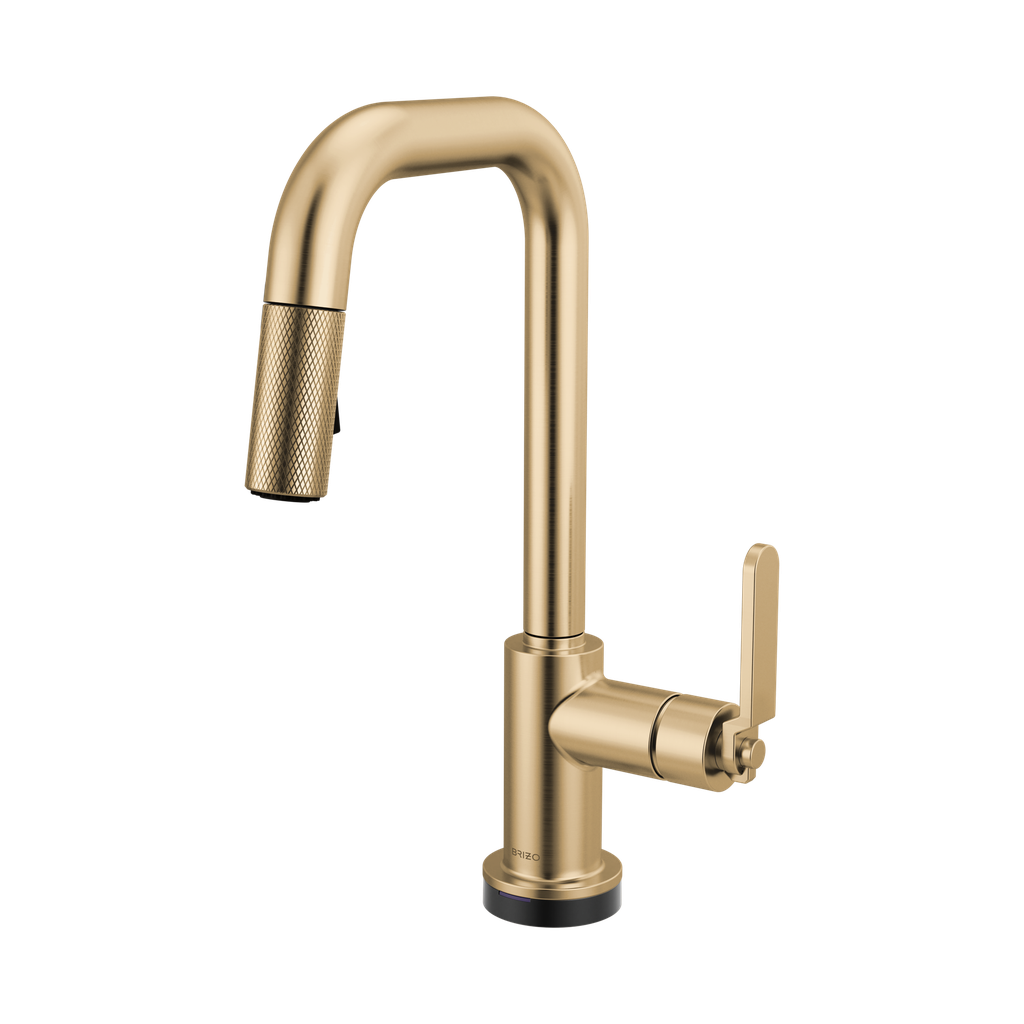 Brizo 64954LF-GL Smarttouch Pull-Down Prep Faucet With Sq