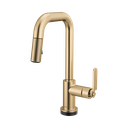 Brizo 64954LF-GL Smarttouch Pull-Down Prep Faucet With Sq