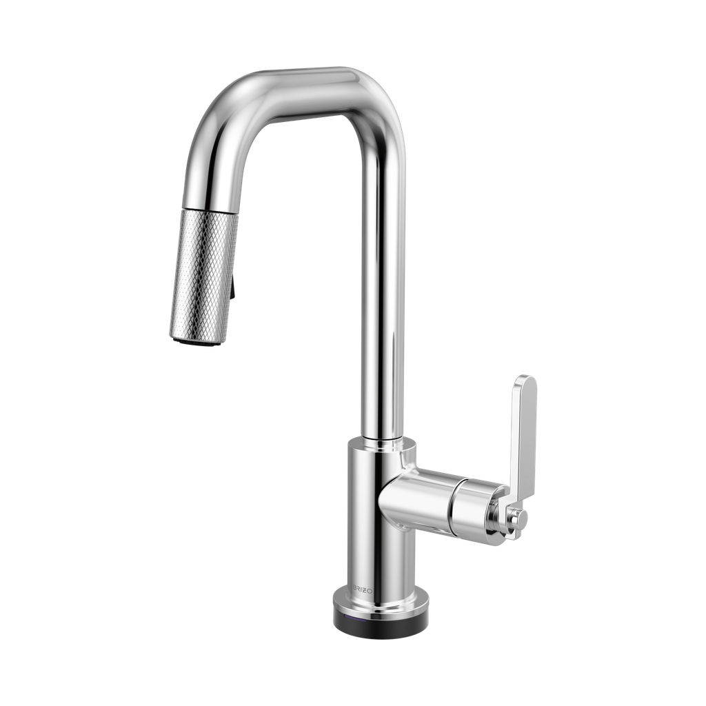 Brizo 64954LF-PC Smarttouch Pull-Down Prep Faucet With Sq