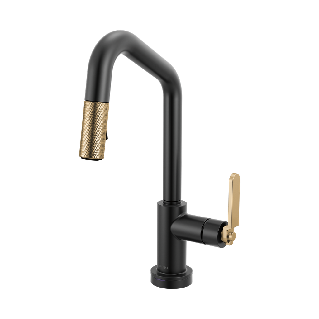 Brizo 64964LF-BLGL Smarttouch Pull-Down Prep Faucet With An