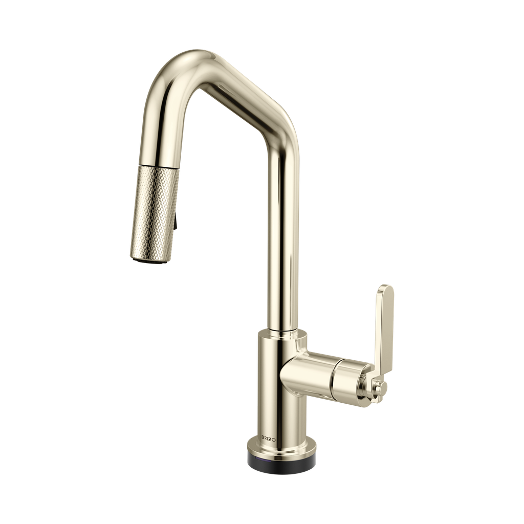 Brizo 64964LF-PN Smarttouch Pull-Down Prep Faucet With An