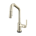 Brizo 64964LF-PN Smarttouch Pull-Down Prep Faucet With An