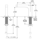 Brizo 65006LF-BL-ECO Single Handle Lavatory Faucet 1.2