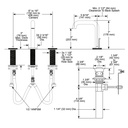 Brizo 65332LF-BLLHP-ECO Widespread High Spout 1.2