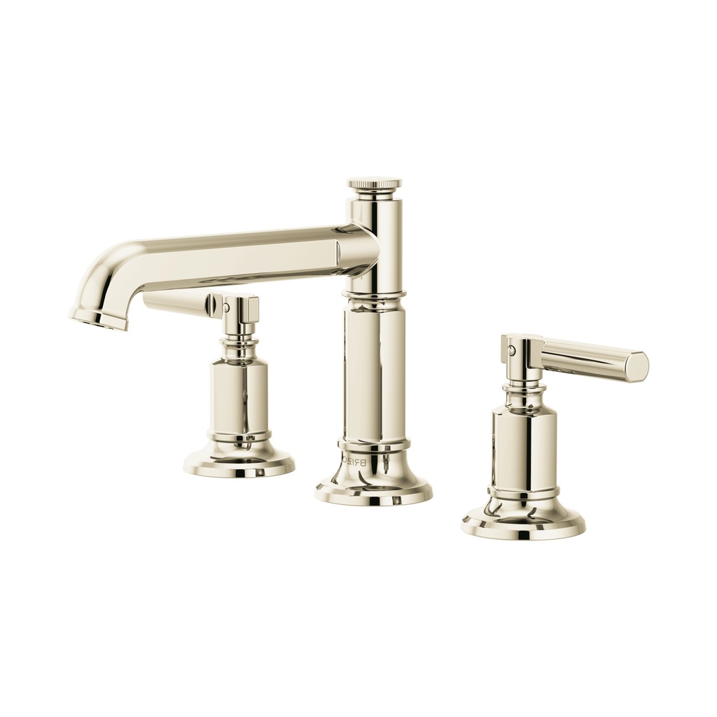 Brizo 65377LF-PNLHP-ECO Invari Widespread Lavatory With Mid-R Ise Column Spout 1.2