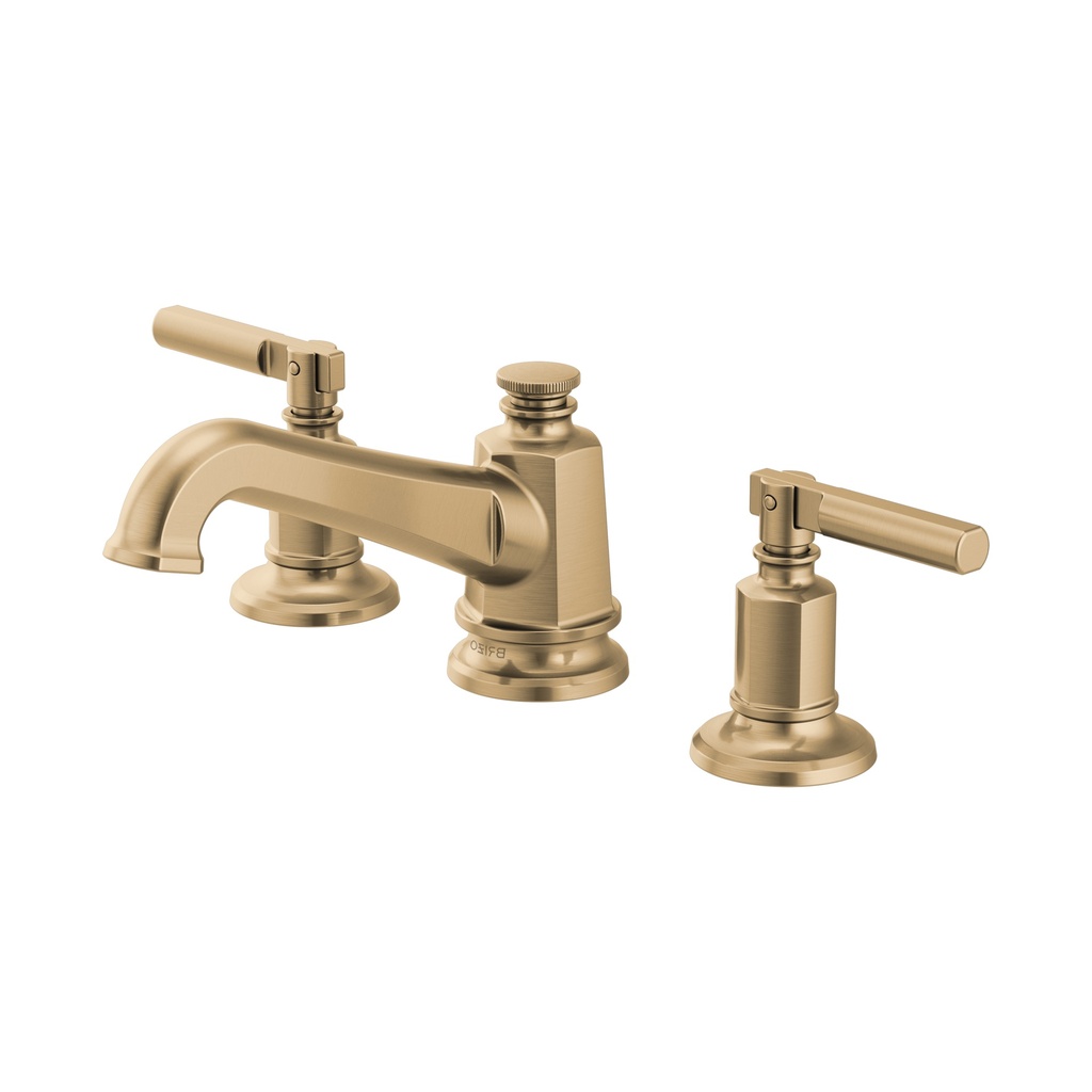 Brizo 65378LF-GLLHP-ECO Invari Widespread Lavatory With Low-Rise Spout 1.2