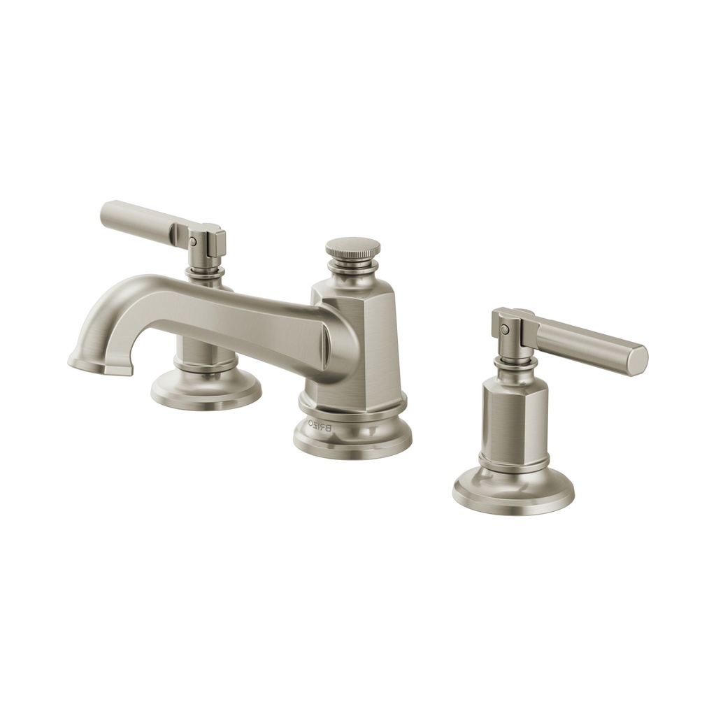 Brizo 65378LF-NKLHP-ECO Invari Widespread Lavatory With Low-Rise Spout 1.2