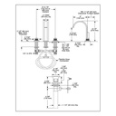 Brizo 65380LF-PCLHP-ECO Tresa Widespread Lavatory Dles