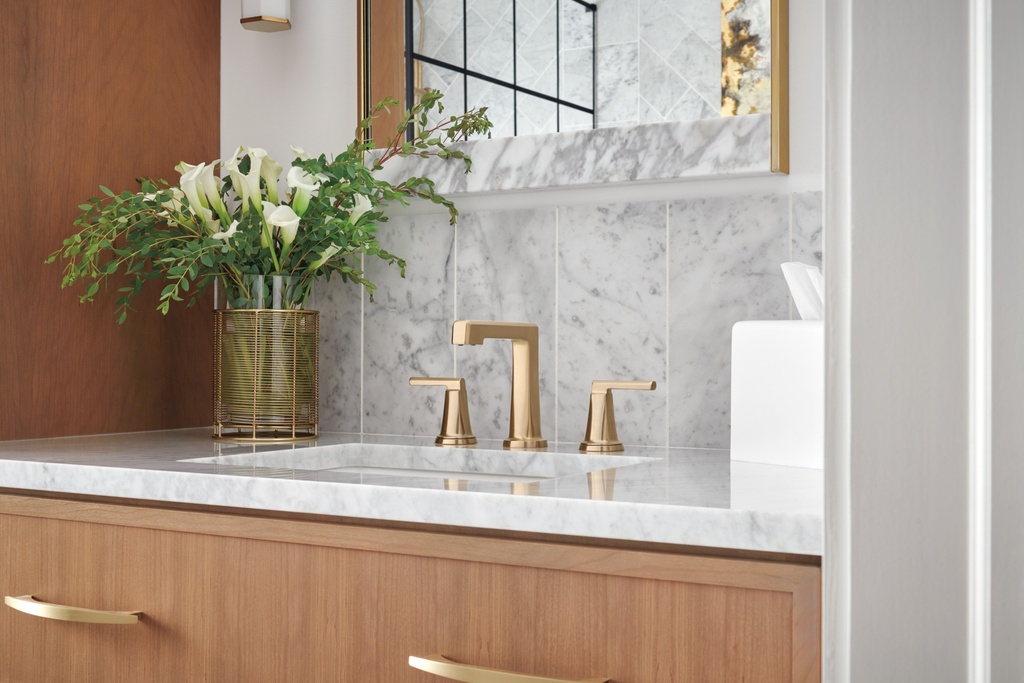 Brizo 65398LF-GLLHP Levoir Widespread Lavatory - High Spout
