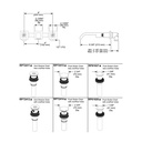Brizo 65880LF-PCLHP-ECO Wall Mount Vessel Dles