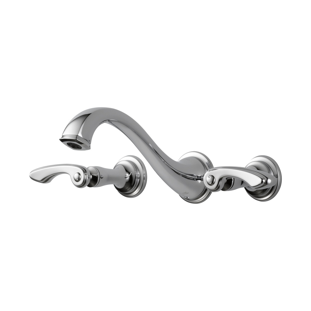 Brizo 65885LF-PCLHP-ECO Two Handle Wall-Mount Lavatory Faucet Less Handles
