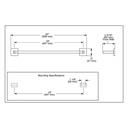 Brizo 691822-PN 18" Towel Bar