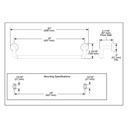 Brizo 691835-SL Litze 18" Towel Bar
