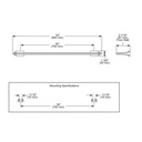 Brizo 693098-PC Levoir 30" Towel Bar