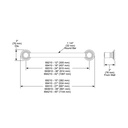 Brizo 69310-PC Bath Safety: Grab Bar - 24"