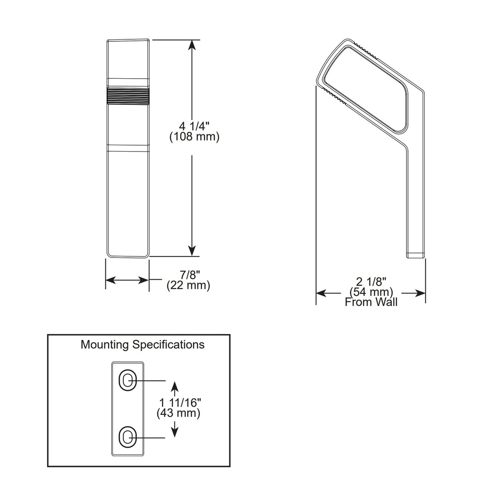 Brizo 693406-PC Kintsu Robe Hook