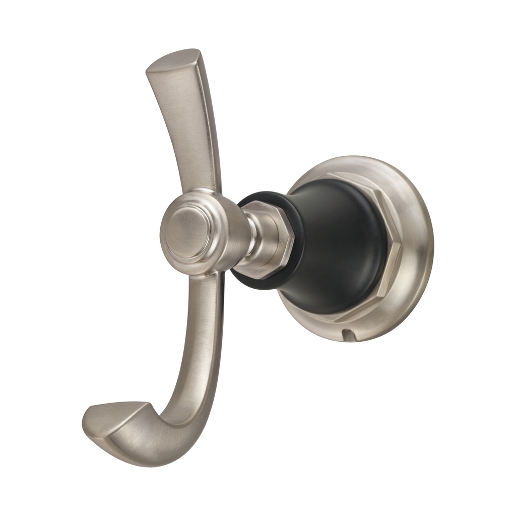 Brizo 693561-NKBL Rook Double Robe Hook