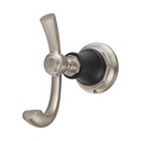 Brizo 693561-NKBL Rook Double Robe Hook