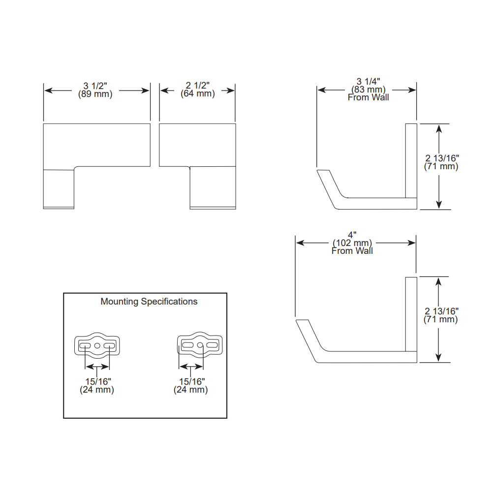 Brizo 693580-BN Siderna Robe Hook