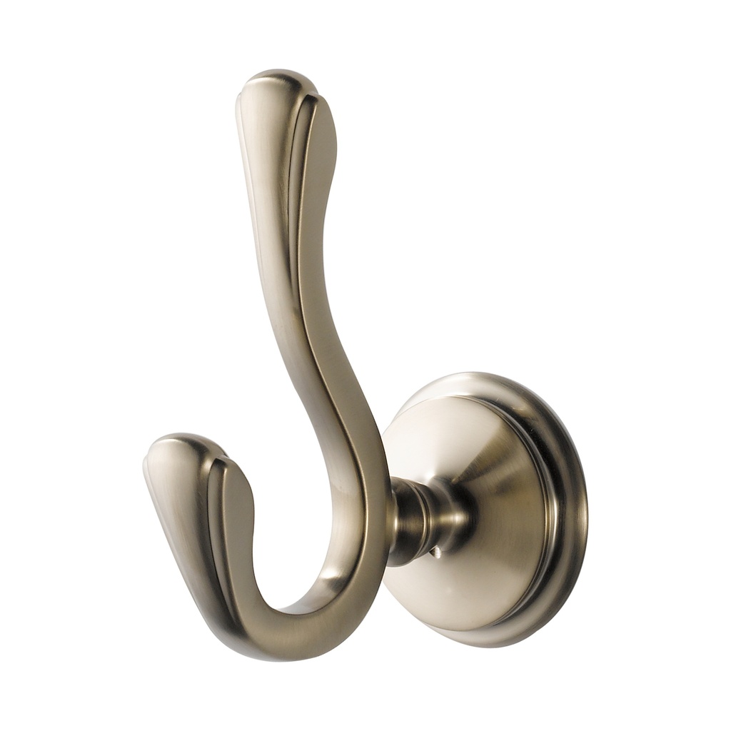 Brizo 693585-BN Charlotte Double Robe Hook