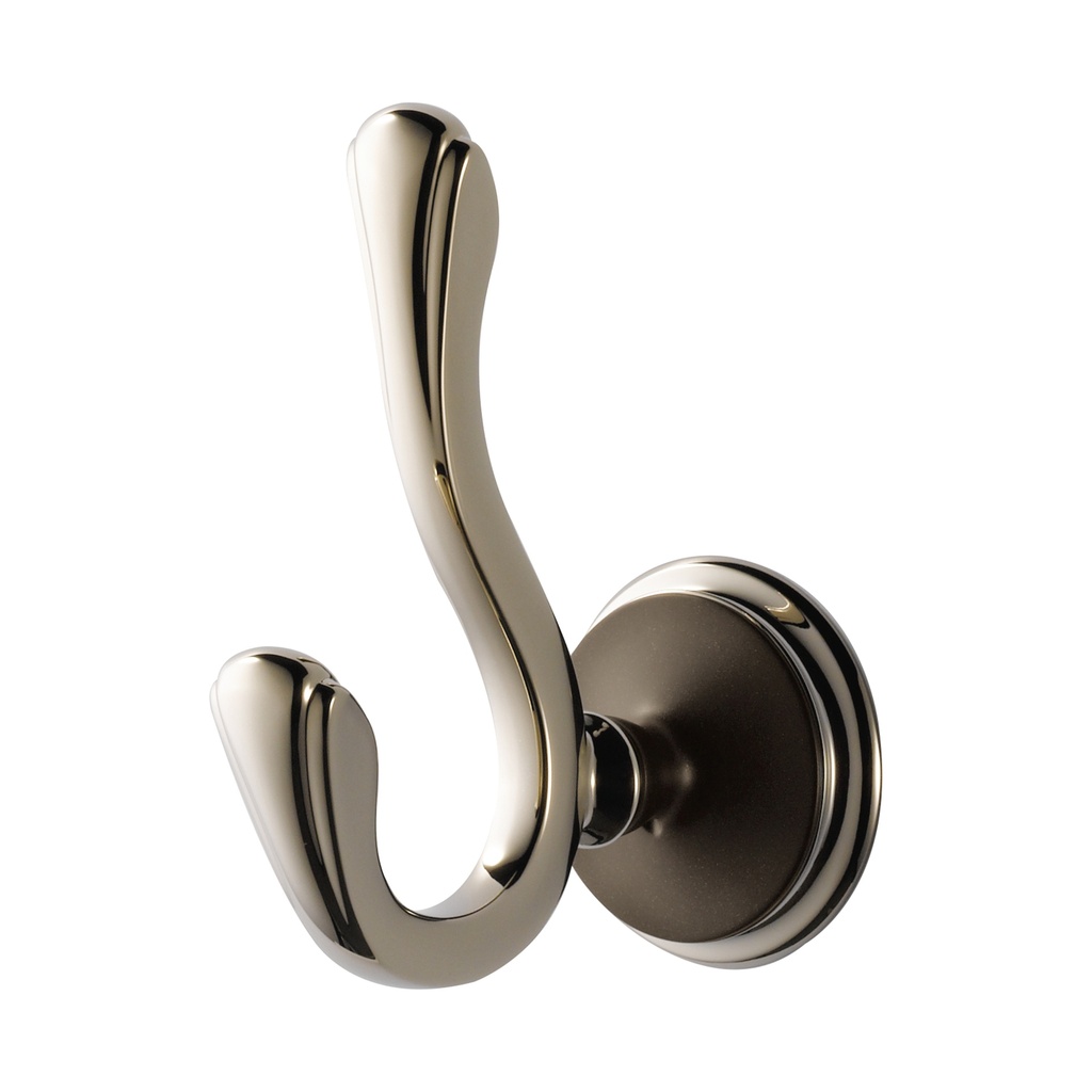 Brizo 693585-PNCO Charlotte Double Robe Hook