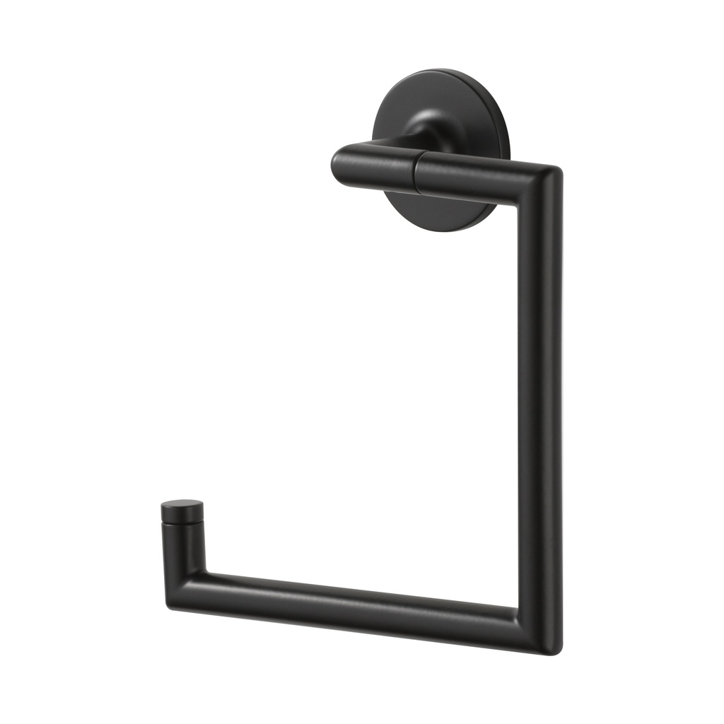 Brizo 694675-BL Odin Towel Ring Matte Black